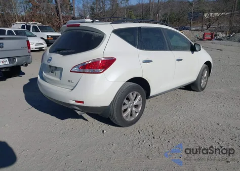 2013 Nissan Murano Sl from USA, damaged, VIN JN8AZ1MU7DW200717